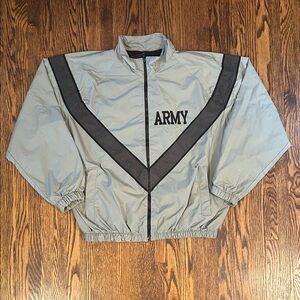 Vintage US Army Reflective Windbreaker Jacket